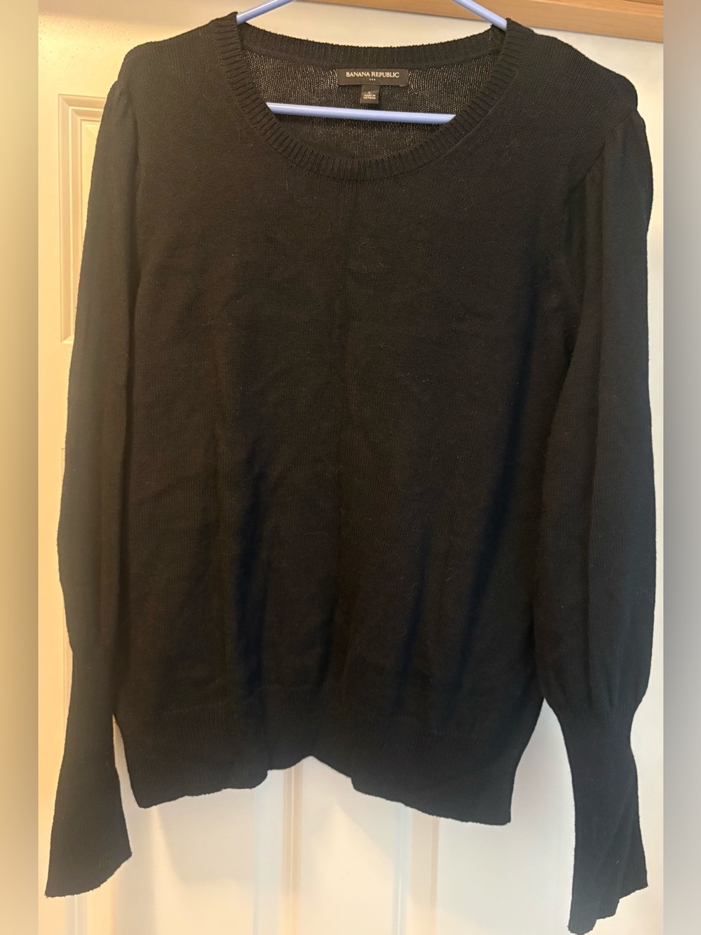 Banana Republic Women's Black Sweater Size Large